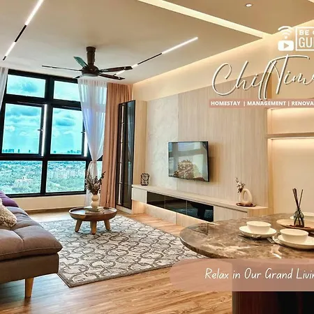 Paradigm Residence Superview X2Netflix 5G By Chilltime Homestay Johor Bahru Exterior photo